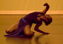 Crystal Faison-Mitchell dancing