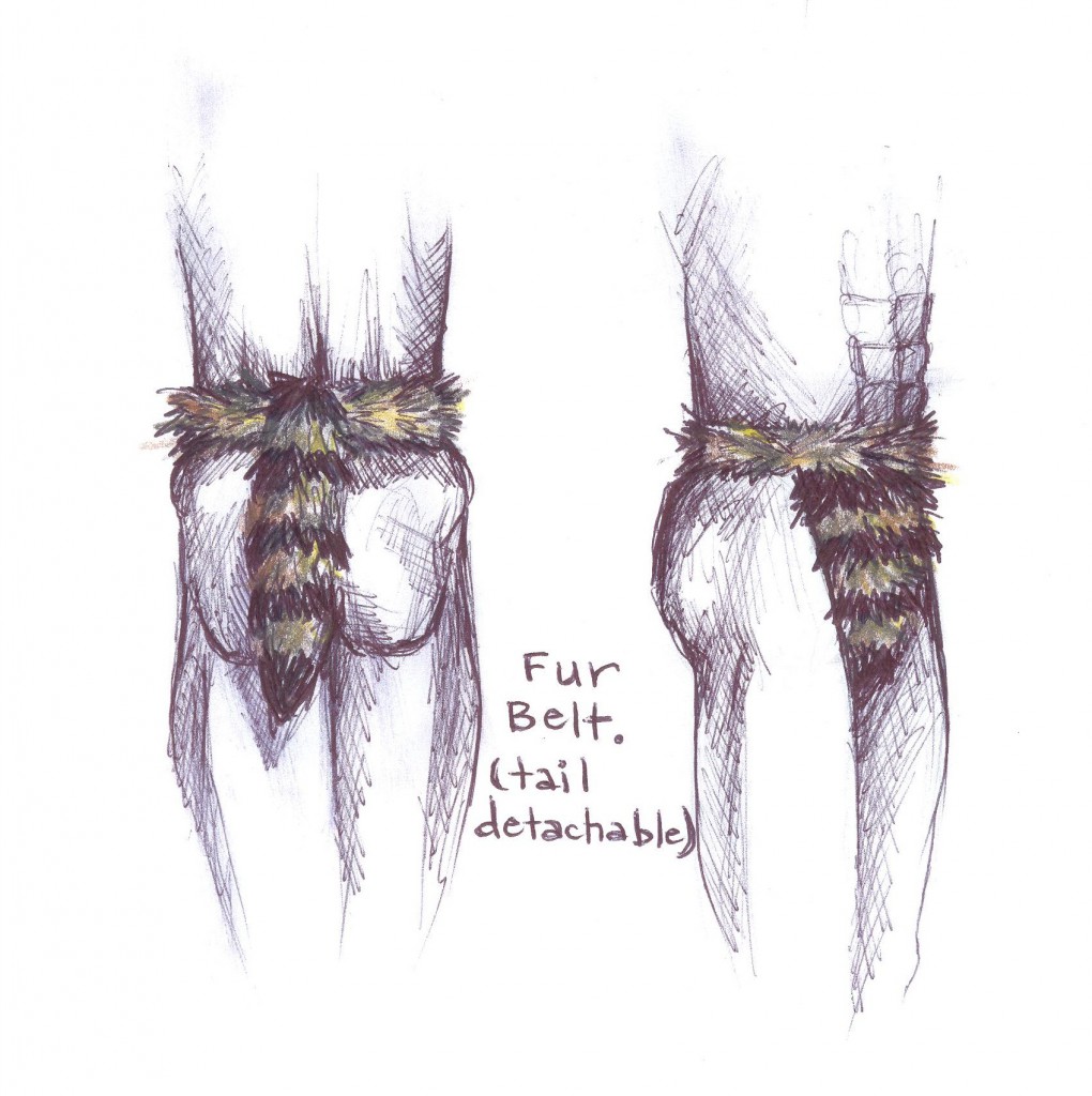 dance belts fur