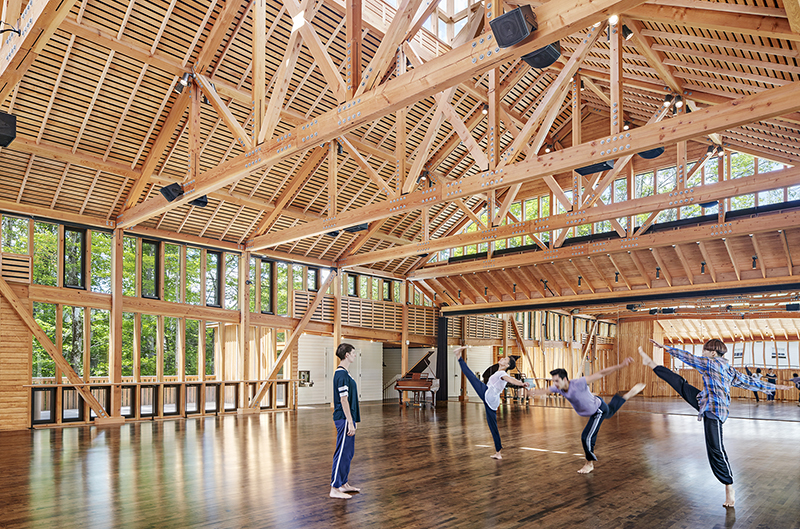 Perles Family Studio at Jacob's Pillow, photo Robert Benson