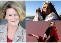 A compilation of Erin Merritt (right), Andréa Spearman (top left), Megan Wright (lower right)